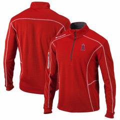 Los Angeles Angels Columbia Shotgun Omni-Wick Quarter-Zip Pullover Jacket for sale