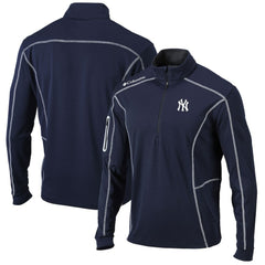 New York Yankees Columbia Shotgun Omni-Wick Quarter-Zip Pullover Jacket discount