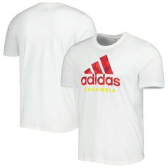 Adidas Colombia National Team DNA Graphic T-Shirts - White