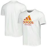 Adidas Spain National Team DNA Graphic T-Shirts - White