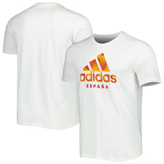 Adidas Spain National Team DNA Graphic T-Shirts - White