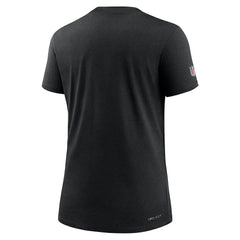 Jacksonville Jaguars Women's NFL Crucial Catch Performance T-Shirt Black - Nike