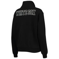 Chicago White Sox The Wild Collective Women's Two-Hit Quarter-Zip Pullover Top Clearance