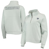 Washington Nationals The Wild Collective Women's Two-Hit Quarter-Zip Pullover Top discount