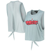 Boston Red Sox The Wild Collective Women's Open Back Twist-Tie Tank Top Online