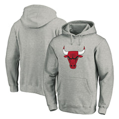 NBA - Chicago Bulls Primary Mascot Logo Pullover Hoodie - Heathered Gray