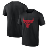 NBA - Chicago Bulls Taylor Team Logo T-Shirt - Black