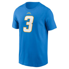 Derwin James Jr. Los Angeles Chargers Player Name & Number T-Shirt Powder Blue - Nike