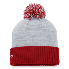 Arizona Cardinals Women's Ash Cuffed Knit Hat with Pom Heather Gray - Fanatics