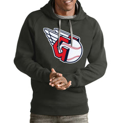 Cleveland Guardians Antigua Team Victory Pullover Hoodie Lifestyle