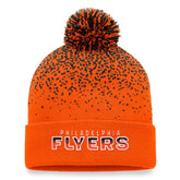 Philadelphia Flyers - Fanatics Iconic Gradient Cuffed Knit Hat with Pom Orange