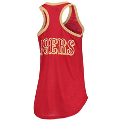 San Francisco 49ers G-III 4Her by Carl Banks Women's Tater Burnout Tank Top Scarlet - NFL