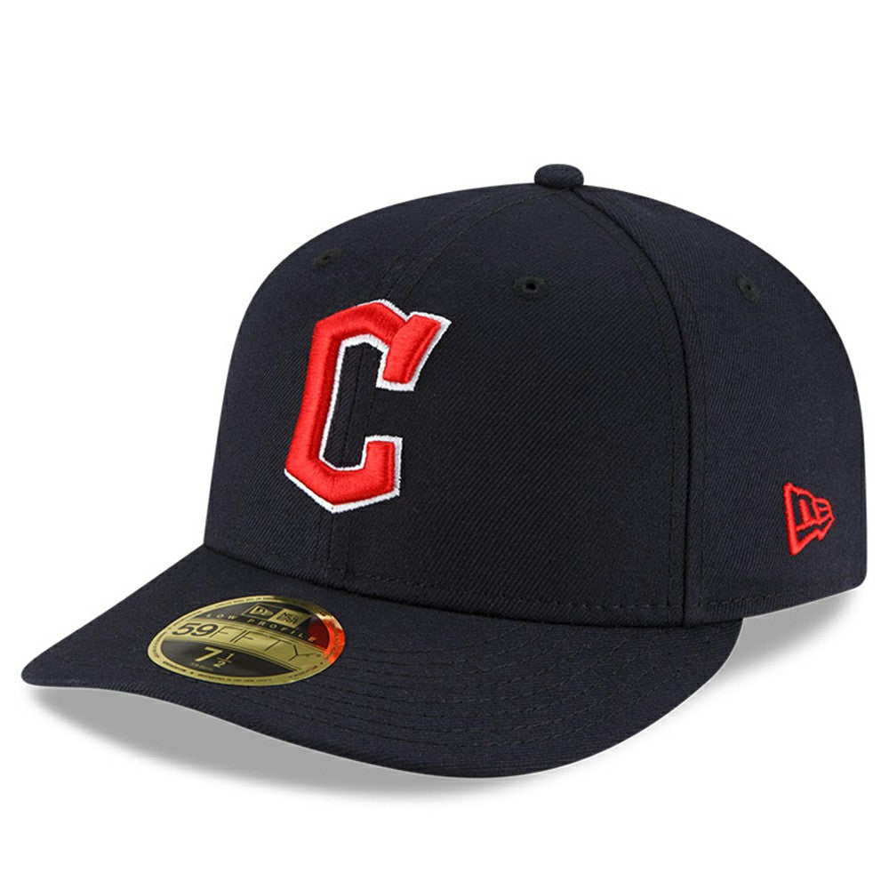 Cleveland Guardians New Era Authentic Collection On-Field Road Low Profile 59FIFTY Fitted Hat Lifestyle