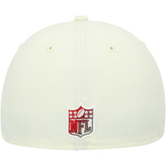 Tampa Bay Buccaneers New Era Chrome Color Dim 59FIFTY Fitted Hat Cream - NFL
