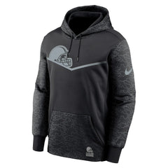 Cleveland Browns RFLCTV Chevron Pullover Hoodie Black - Nike