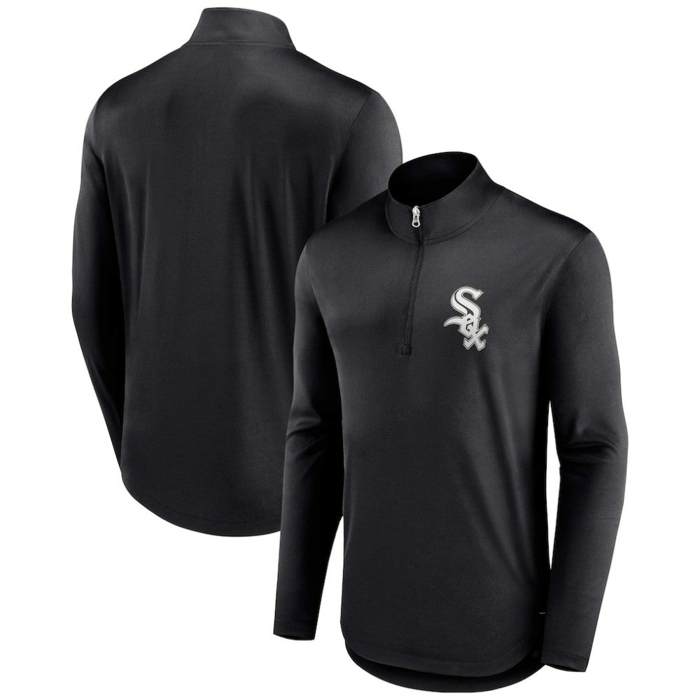 Chicago White Sox Fanatics Tough Minded Lightweight Quarter-Zip Pullover Lifestyle