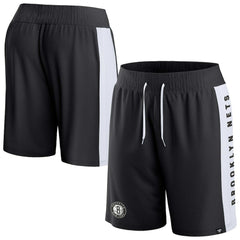 Fanatics - Brooklyn Nets Referee Iconic Mesh Shorts - Black