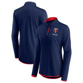 Minnesota Twins Fanatics Women's Worth The Drive Quarter-Zip Jacket Clearance