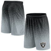 Las Vegas Raiders Ombre Shorts Black/Silver - Fanatics