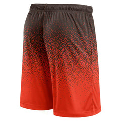 Cleveland Browns Ombre Shorts Brown/Orange - Fanatics