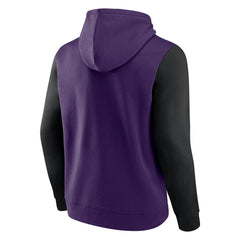 Fanatics - Phoenix Suns Attack Colorblock Pullover Hoodie - Purple/Black