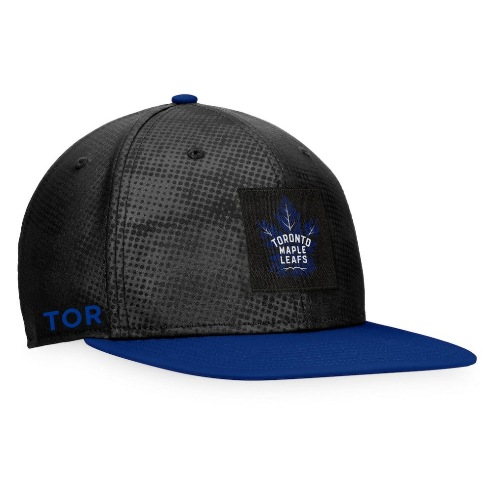 Toronto Maple Leafs - Fanatics Authentic Pro Alternate Logo Snapback Hat Black/Blue