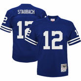 Roger Staubach Dallas Cowboys Youth Retired Player Legacy Jersey Royal - Mitchell & Ness