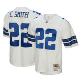 Emmitt Smith Dallas Cowboys Youth Retired Player Legacy Jersey White - Mitchell & Ness