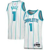 NBA - LaMelo Ball Charlotte Hornets Jordan Brand Unisex Swingman Jersey - Association Edition - White