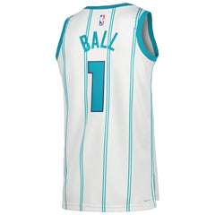 NBA - LaMelo Ball Charlotte Hornets Jordan Brand Unisex Swingman Jersey - Association Edition - White