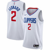 Nike - Kawhi Leonard LA Clippers Unisex Swingman Jersey - Association Edition - White