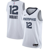 Nike - Ja Morant Memphis Grizzlies Unisex Swingman Jersey - Association Edition - White