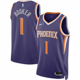 Nike - Devin Booker Phoenix Suns Unisex Swingman Jersey - Icon Edition - Purple
