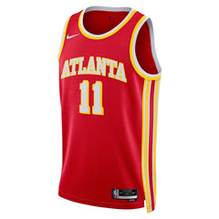 Nike - Trae Young Atlanta Hawks Unisex Swingman Jersey - Icon Edition - Red
