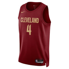 Nike - Evan Mobley Cleveland Cavaliers Unisex Swingman Jersey - Icon Editi- Wine