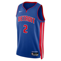 Nike - Cade Cunningham Detroit Pistons Unisex Swingman Jersey - Icon Edition - Blue