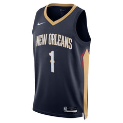 Nike - Zion Williamson New Orleans Pelicans Unisex Swingman Jersey - Icon Edition - Navy