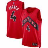Nike - Scottie Barnes Toronto Raptors Unisex Swingman Jersey - Icon Edition - Red