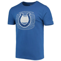 Indianapolis Colts New Era Stadium T-Shirt Royal - NFL