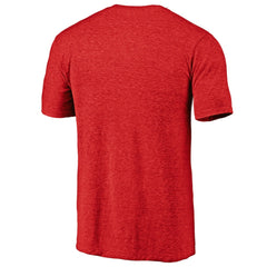 New England Patriots Hometown Collection The Shield Tri-Blend T-Shirt Red - NFL