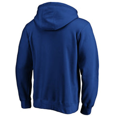 New England Patriots Throwback Logo Pullover Hoodie Royal - NFL