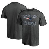 New England Patriots Victory Arch T-Shirt Heather Charcoal - Fanatics