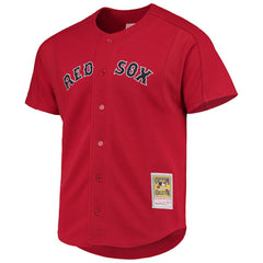 David Ortiz Boston Red Sox Mitchell & Ness Cooperstown Collection Mesh Batting Practice Button-Up Jersey Near Me