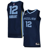 Nike - Ja Morant Memphis Grizzlies Authentic Jersey - Icon Edition - Navy
