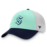 Seattle Kraken Fanatics Special Edition 2.0 Trucker Adjustable Hat Blue