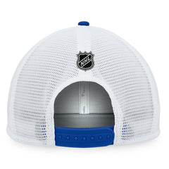 St. Louis Blues - Fanatics Special Edition 2.0 Trucker Snapback Adjustable Hat Gold/Blue