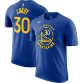 Nike - Stephen Curry Golden State Warriors Icon 2022/23 Name & Number T-Shirt - Royal