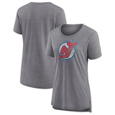 New Jersey Devils - Fanatics Women's Special Edition 2.0 Modern T-Shirt Heather Gray