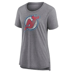 New Jersey Devils - Fanatics Women's Special Edition 2.0 Modern T-Shirt Heather Gray