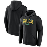San Jose Sharks - Fanatics Special Edition 2.0 Wordmark Pullover Hoodie Black